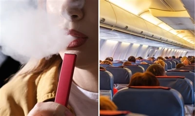 Bir uçakta tek kullanımlık vapes alabilir misin