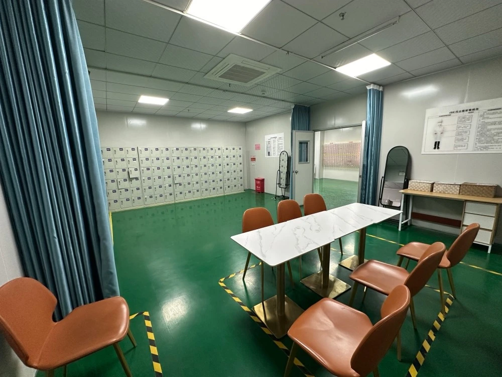 Employee Break and Locker Area